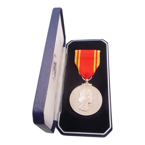 Fire brigade long service and - service,