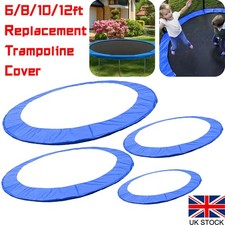 Trampoline Safety Pad Mat Waterproof Trampoline Spring Protection Cover 6ft/8ft