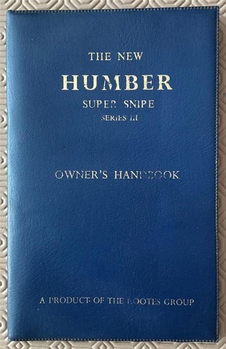 Humber super snipe - super,