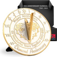 Anniversary Sundial Gift For 60th Diamond Wedding In 2025 -... 