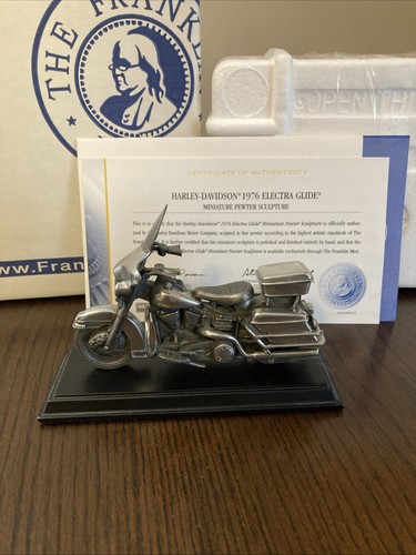 Franklin mint harley 1976 - mint,