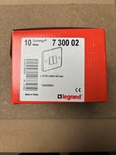 2 Gang 2 Way White Legrand