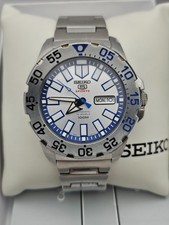 RARE SEIKO 4R36-02T0 SRP481K1 ICE MONSTER AKA "BABY SNOW MONSTER" 24J, 100M,
