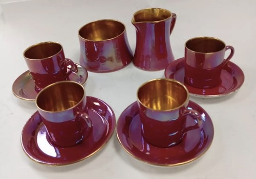 Carlton ware gilded - ware, pink