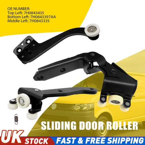 3pcs left side sliding - left,