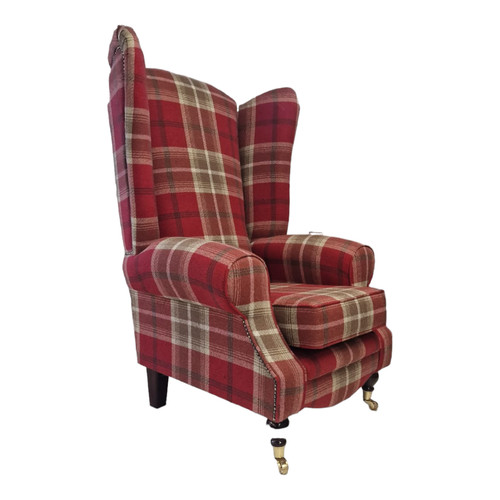 Wing back queen anne fireside - wing,