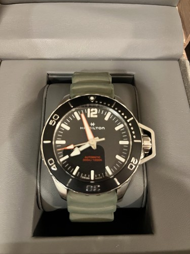 Hamilton khaki navy frogman - khaki,