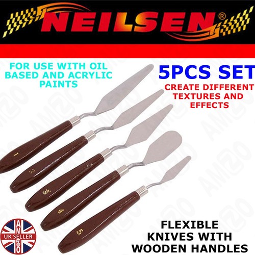 Neilsen artist palette - neilsen, knives