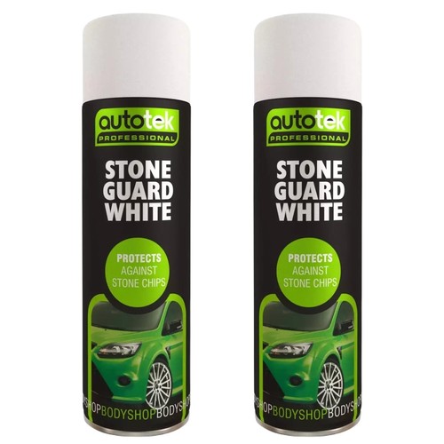 Autotek white stone guard - stone,