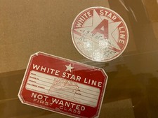 2 White Star Line Titanic And