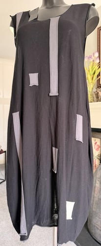 Crea concept black sleeveless - crea,