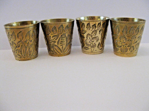 Vintage indian brass lassi - vintage,