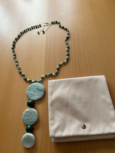 Lola rose statement necklace - rose,