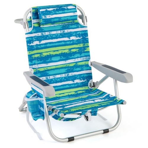 Folding backpack beach chair - folding,