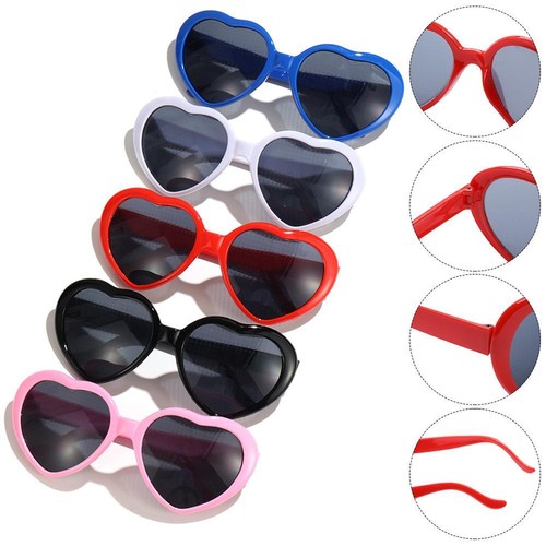 Effect glasses heart shaped - glasses, heart-shaped