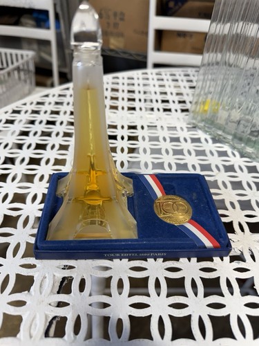 Crystal bottle eiffel - bottle, tower