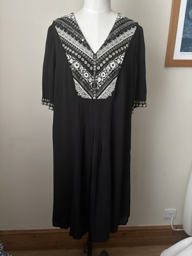 Monsoon black embellished - black,