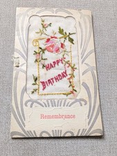 ORIGINAL WW1 SILK EMBROIDERED