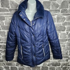 Ladies Lakeland Coat Size 12 Blue Lightweight Excellent Condition