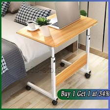 Portable Adjustable Laptop Table Sofa Bed Tray Computer Notebook Desk Trolley