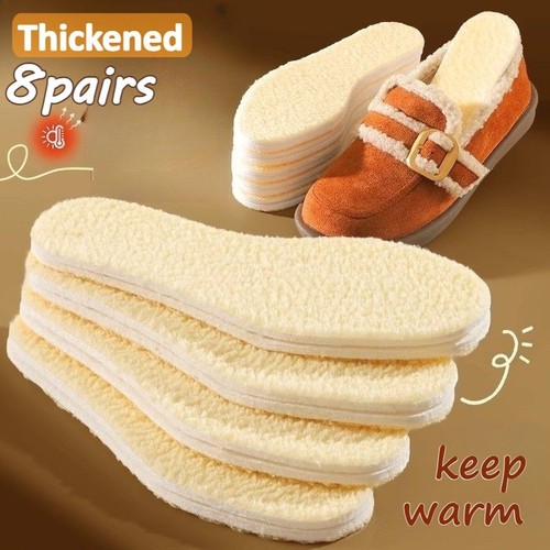 Pair sheepskin insoles soft - sheepskin,