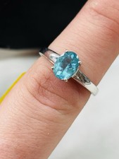 TJC silver ring UK size P/Q