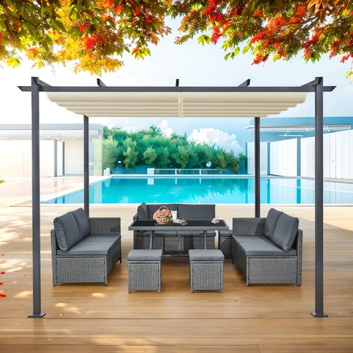 Acorn aluminium 3x3 3x4m - acorn,