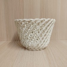 Spanish Pottery Basket Twisted