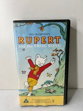 Paul McCartney's Rupert and the Frog Song On VHS Video Cassette Tape