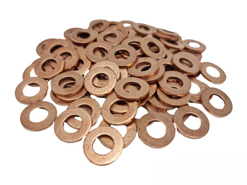 Metric copper sealing washers - copper,