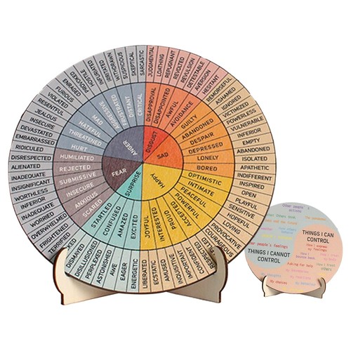 Feelings wheel with stand - wheel,