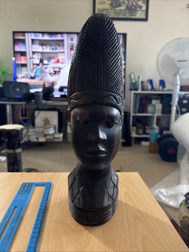 Large heavy dark wooden - large,