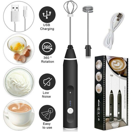 Electric milk frother handheld - frother,