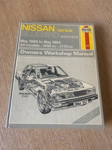 Nissan datsun bluebird 160b - nissan,
