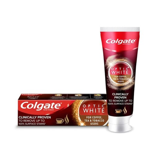 Colgate optic white toothpaste - colgate,