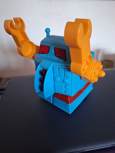 Vintage tumbling robot toy - vintage,