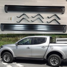 BLACK & SILVER PAIR SIDE STEPS