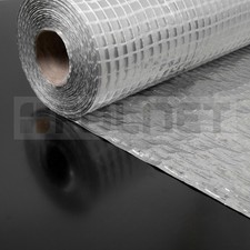 Vapour Barrier Thermal Insulation Aluminium Foil Membrane VCL-50 & 75 SQ/M Rolls