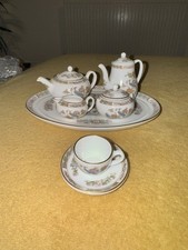 Wedgwood Kutani Crane Miniature Tea Set 7 Pieces
