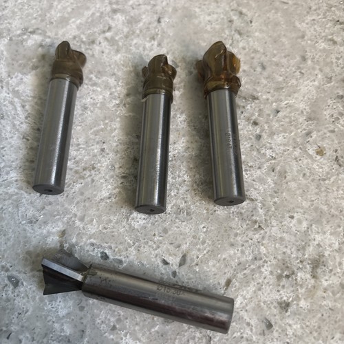 Dovetail milling cutters - dovetail,