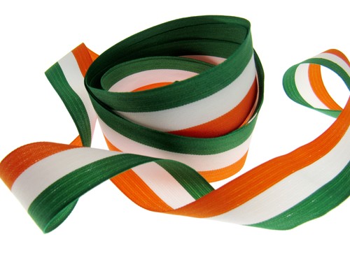 Irish ribbon tricolour - irish,