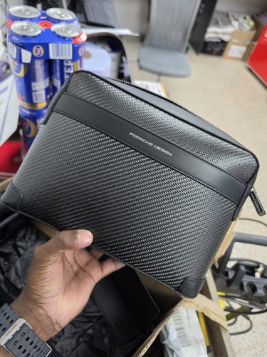 Porsche design carbon washbag - carbon,