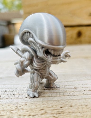Xenomorph alien figure mini - figure, 3d