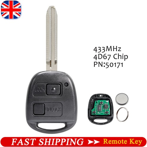 Remote key fob for toyota - for,