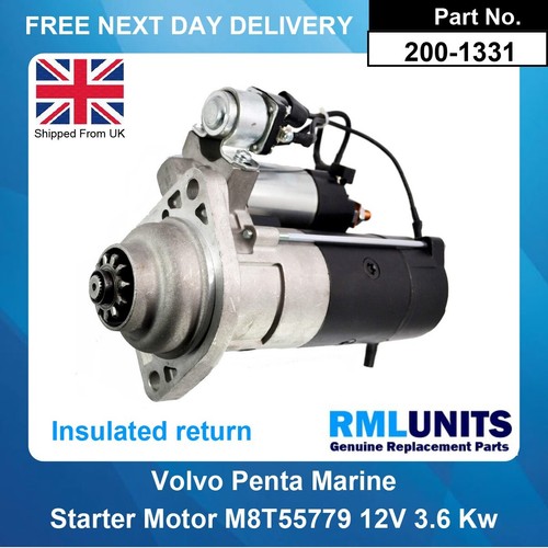 Starter motor for volvo penta - starter,