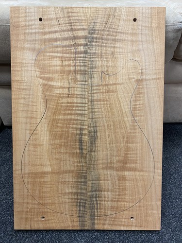 Figured piece flamed maple - piece,
