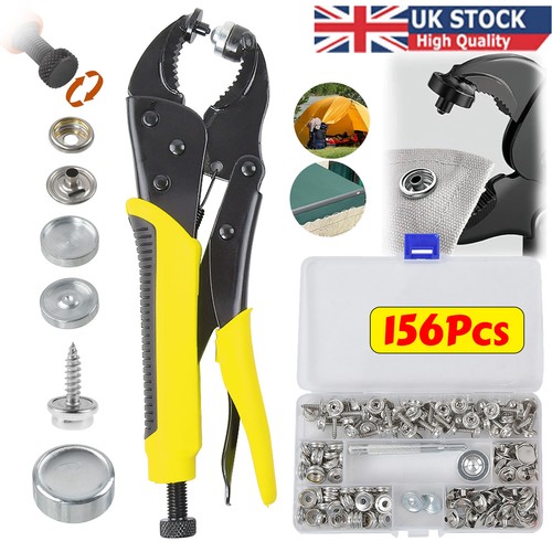 156pcs heavy duty - duty, snap