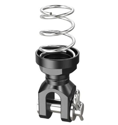 Rear brake return spring black - brake,
