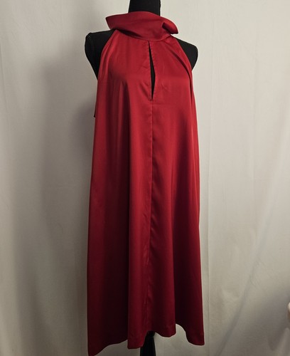 New banana republic red satin - new,