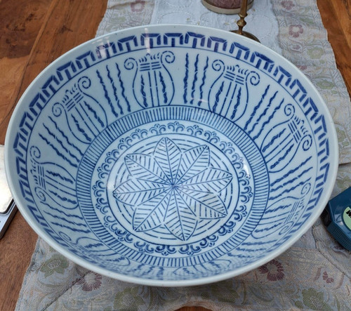 Large chinese antique bowl - chinese,
